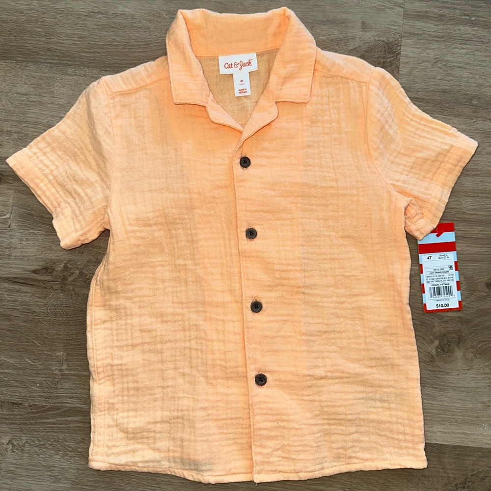 Boys 4T button down shirt